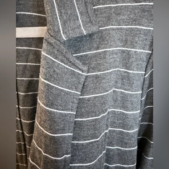 Anthropologie Dolan Gray Striped Knit Blazer Size XL - like new! - Picture 10 of 12